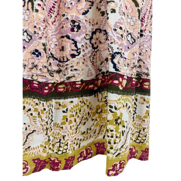 NWT Free People Floral Flowy Maxi Dress | Boho Coastal Cowgirl Tumblr Whimsigoth - Picture 12 of 16